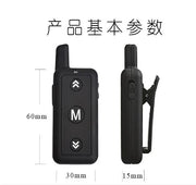 4PCS 16 Channels Leixen Mini Walkie Talkie VV-109 Woki Toki  Free