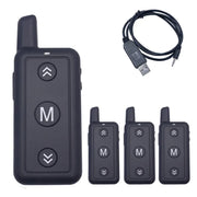4PCS 16 Channels Leixen Mini Walkie Talkie VV-109 Woki Toki  Free