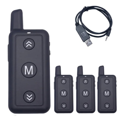 4PCS 16 Channels Leixen Mini Walkie Talkie VV-109 Woki Toki  Free