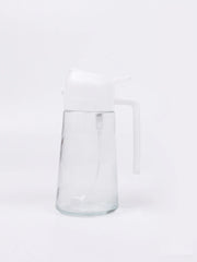 Olive Oil Dispenser Bottle 2-In-1 Cooking Oil Sprayer 470ml Glass Spray Bottle With Dumper Food Grade Oil Mist Machine Suitable
